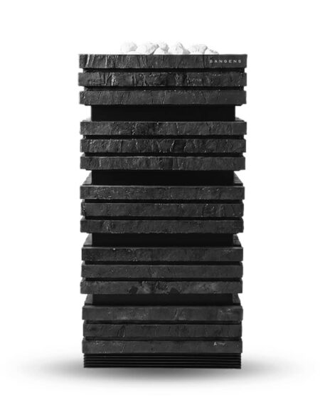 Электропечь Sangens W Brick Graphite для бани — кирпич графитового цвета, парная от 10 до 17 м³ (фото 2)