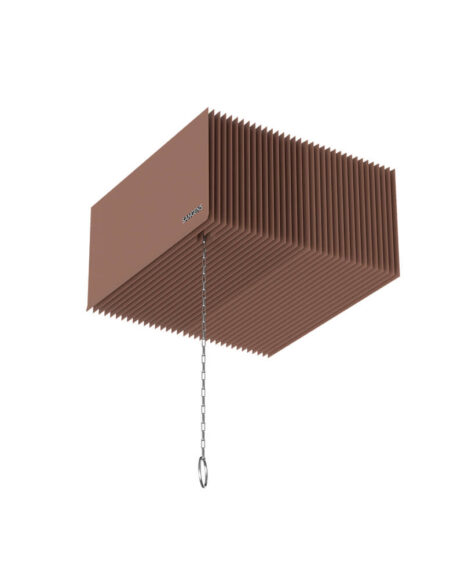 Обливное устройство Sangens Oblivion 30 Steel Terracotta для бани — сталь терракотового цвета, резервуар 28 л, эффект водопада (фото 2)